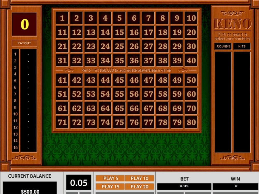 Keno (Pragmatic Play) Image 1